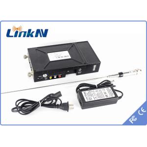 Manpack Video Transmitter COFDM Modulation High Security AES256 Encryption
