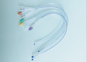 China EO Gas Sterile Double Balloon Foley Catheter Triple Lumen Types CE Compliant on sale