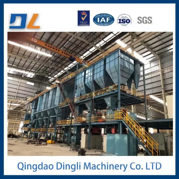 Sand Type Cooling Conveyor Belt Machine