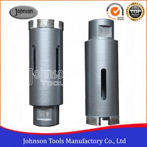  Silver Welded 35mm Diamond Core Drill Bits With Normal / Turbo Segments Manufactures