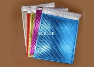 China Colored A4 Bubble Wrap Envelopes Copperplate Printing With 2 Sealing Sides on sale