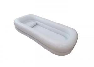  Portable White Color PVC Inflatable Pool Medical Bathtub 220x100x38CM Manufactures