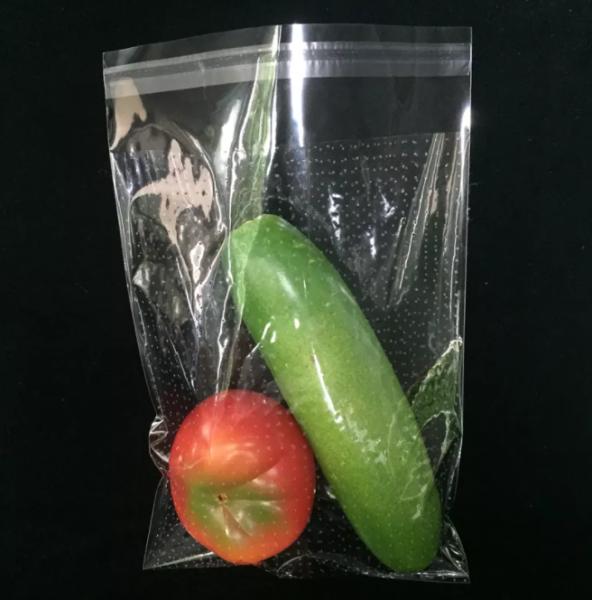 Custom-Made Transparent Microporous Plastic Bags With Tiny Pores Of 0.1–1 Mm On