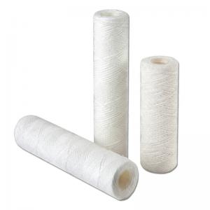  Water Treatment Jumbo 10 20 Inch String Wound Filter Cartridge for RO Water Filter Manufactures