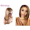 Buy cheap Achieve a Glamorous Look with Highlight Color Lace Front Bob Wig from wholesalers