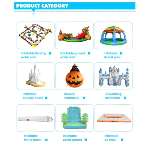 Perfect Design Customized Summer Inflatable Water Park Floating