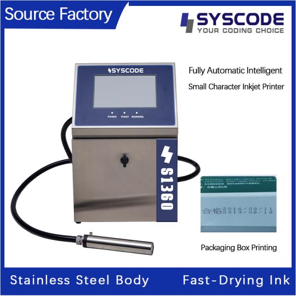 Quality CIJ Printer for Juice Industry - IP66 rated inkjet coder specifically engineered for juice & beverage lines. Solves condensation issues in high-humidity environments, offers 12-month main for sale