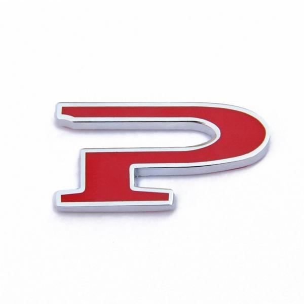 Topfit Customized Metal PD Sticker Badges for Tesla Model S-Includes P and D