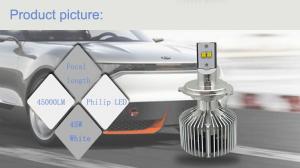  Top product auto Headlight Bulbs Led Car Headlight H7 new design auto led headlight Manufactures