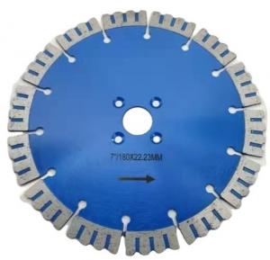  Ti-coated 180mm Diamond Blade Cutter Disc for Finishing Volcanic Stone in Mexico Manufactures