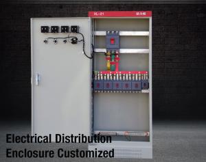 China XL21 Motor Control Cabinet Power Electrical Enclosure Sheet Steel For Switch Panel IEC 60439 on sale