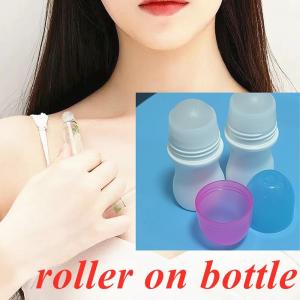  30ml Antiperspirant Plastic Roll On Bottle Rolling Perfume Bottle Plastic Manufactures