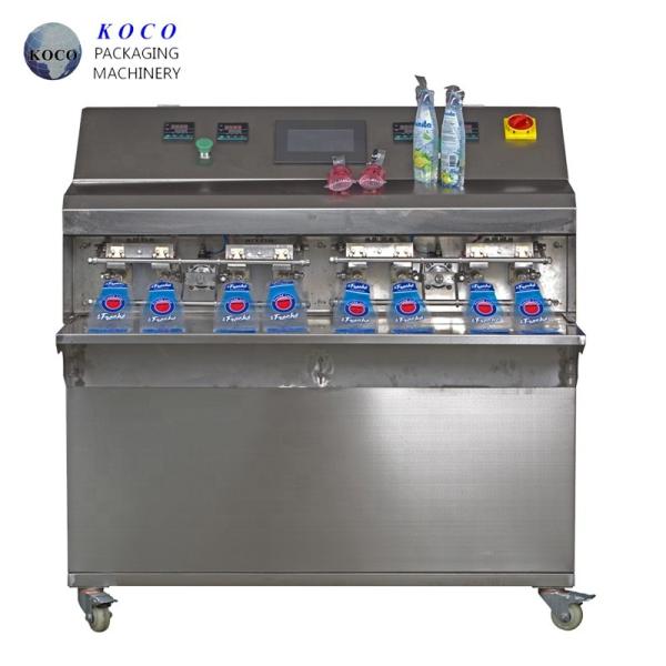  KOCO for Beverage Processing Easy to Operate Filling Machine Water Juice , Milk and Other Kind Liquid Liquid Packaging 5 Manufactures
