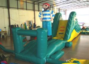  Pirate Themed Alarge Inflatable Water Toys , Children Giant Inflatable Pool Toys Manufactures
