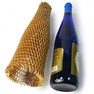  Compostable Honeycomb Packing Paper For Wine Cushioning Wrap Paper Roll Manufactures