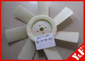 China OEM Kato Kobelco SK200-5 6D31 ME018185 Engine Excavator Spare Parts Engine Plastic Cooling Fan Blade on sale