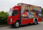 Two Seats Commercial Fire Trucks Japanese Chassis With 13 Sets Communication
