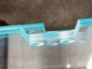  Slik Printing Flat Bent Shower Tempered Glass For Shower Door Manufactures