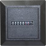 Industrial Elapsed Time Analog Panel Meter , Mechanical Hour Meter