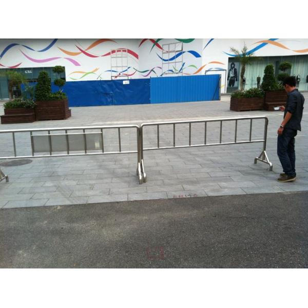 stainless steel crowd control barriers