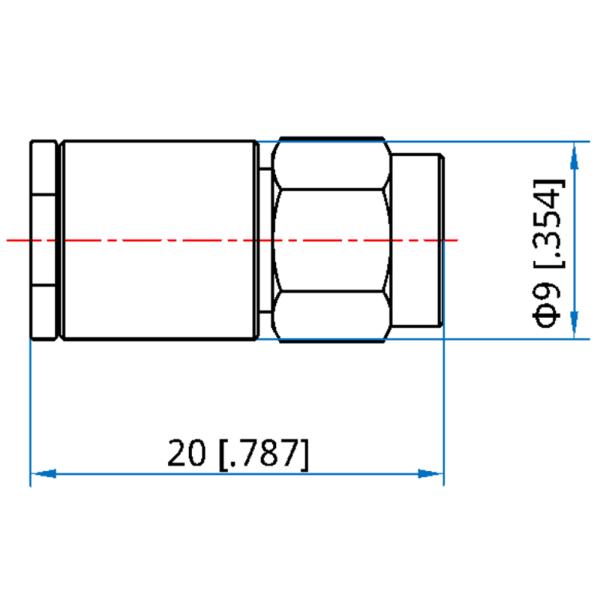 26GHz 2W SMA Dummy Load Constant Current IP65 Grade