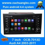 Ouchuangbo Car Stereo DVD System for Audi A4 2003-2011 Android 4.4 3G Wifi