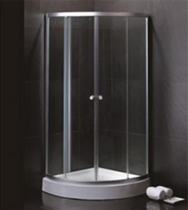  800 X 800 Quadrant Shower Enclosures And Tray With Magnetic Stripes Ss Sliding Handle Manufactures