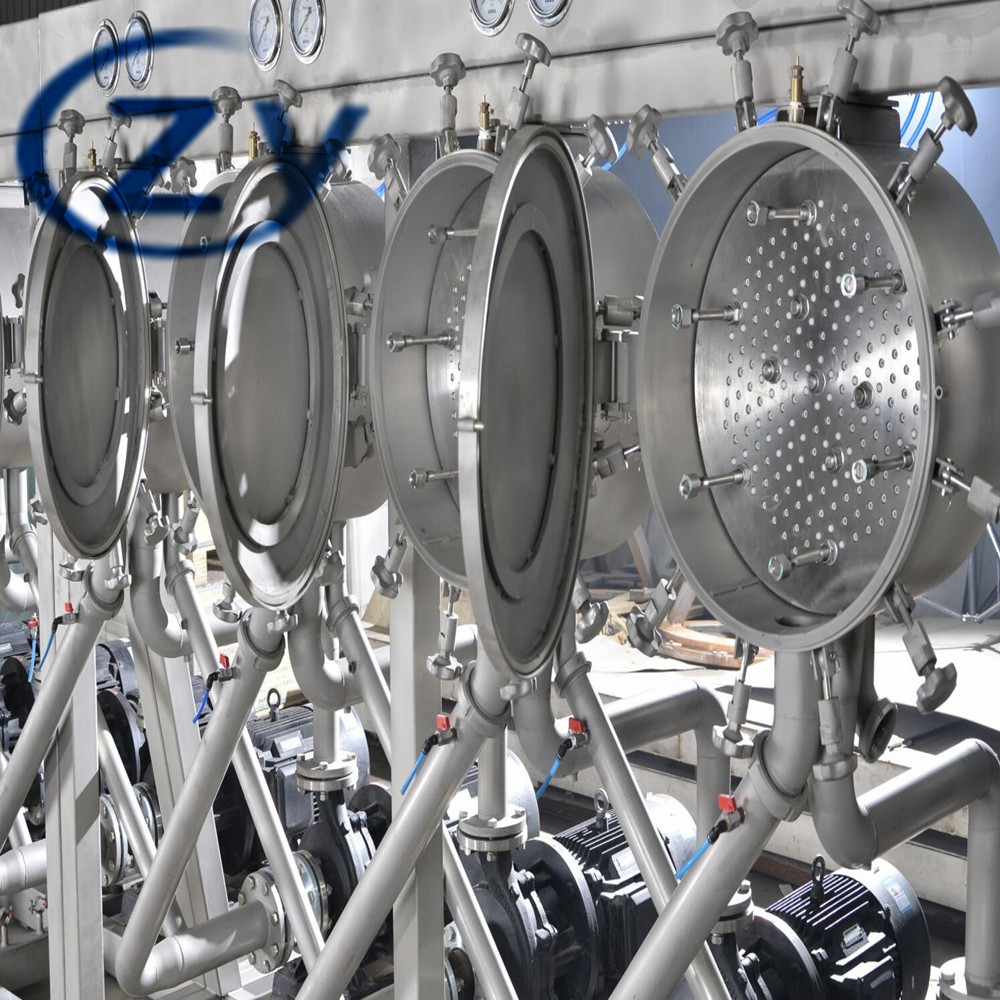  SS304 Tapioca Starch Machine / Fresh Potato Refining Hydro Cyclone System Manufactures