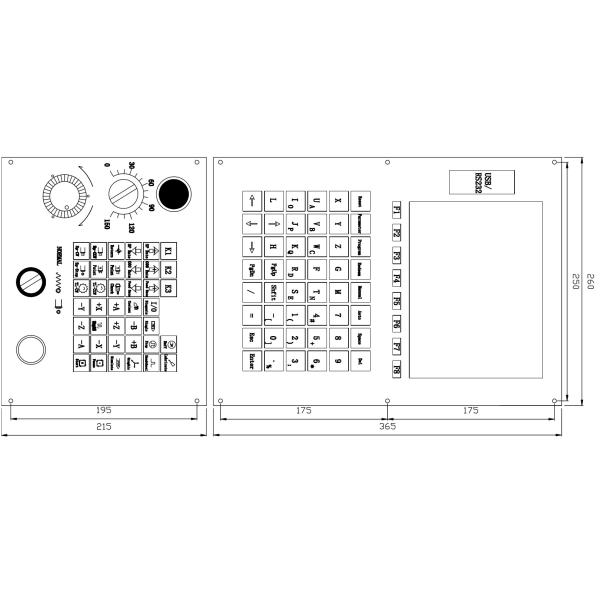 vertical CNC milling controller with USB and 4（X/Y/Z/A) axis , PLC programming