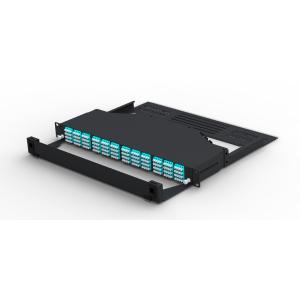 1U 192 Fiber MPO to LC Conversion Panel , Fixed MPO Cassette Patch Panel