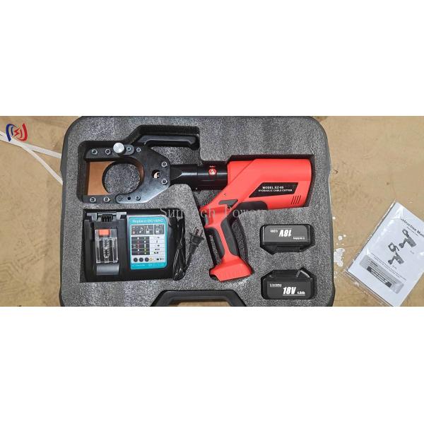 18V Lithium-Ion Hydraulic Cable Cutter Industrial Grade Cutting Tool