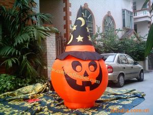  inflatable Halloween carton mdoel character pumpkin inflatable model Manufactures