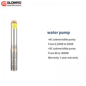  Portable High Head Solar Powered Submersible Water Pump 110V 2HP For Irrigation System Manufactures