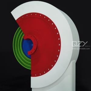 1/10 3D Industrial Scale Models Mechanical Inner Structure Custom