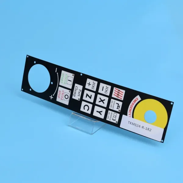 Silicone Rubber Keypad 3 membrane switch side view
