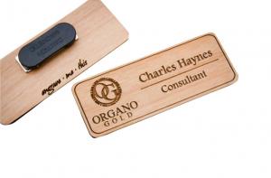  custom engraved name tags magnetic name tags with logo company id badges factory Manufactures
