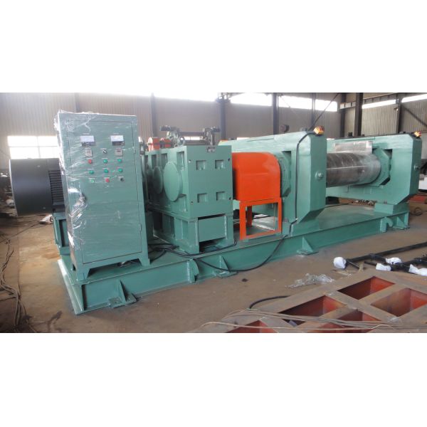 XK-660 Two Roller Rubber Mixing Mill with Φ660X2130 Roller 245KW Motor Power and 1 Year Warranty