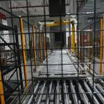 Custom Single Column Automatic Palletizer Machine For Empty Bottles Box