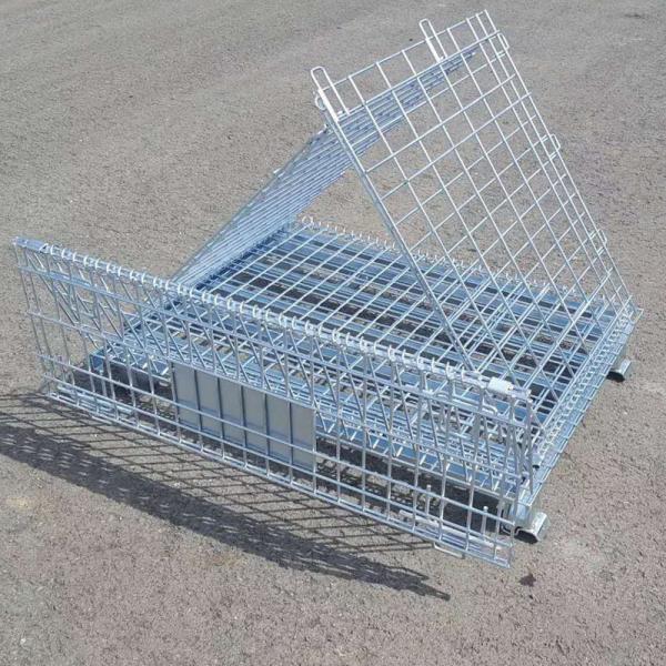 Collapsible Rust Proof Stackable Storage Cage With 500-1000KG Capacity