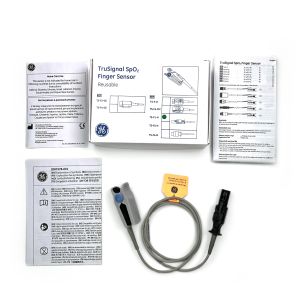 GE  REF :TS-F1-H TruSignal SpO2 Finger Sensor Reusable