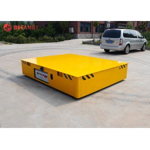 Steerable Transfer Cart without rails, Remote Control Powered Material Handling