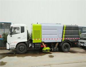 China CCC Special Purpose Truck , 4x2 Multifunctional Cleaning Strong Power Road Sweeper Truck on sale