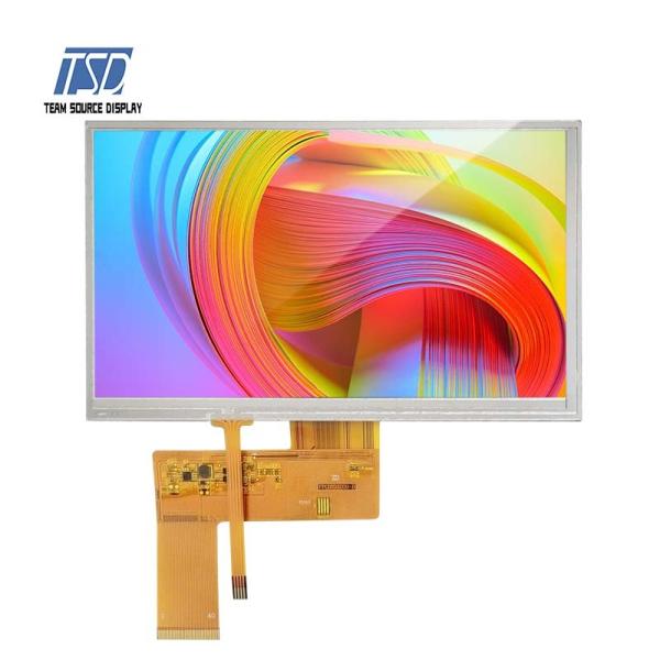 7 Inch 800x480 Resolution RGB Interface TFT LCD Display With Resistive Touch