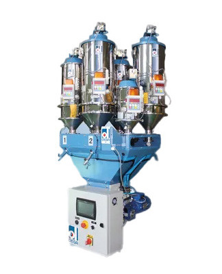 Quality Components 1 to 13 Gravimetric Dosing System Employing Screw Feeding and Ethernet Communication Interface for Industrial Dosing for sale