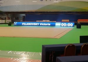  3840Hz  P6 Indoor Sports Perimeter Led Display Panel for Basketball Volleyball Game Manufactures