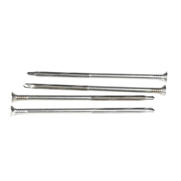 125mm Tek Screws Partial Thread Flat Head Phillips Self Drilling Screw For Flatbeds
