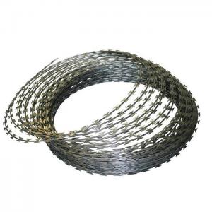  Bto-22 450mm Concertina Barbed Razor Wire Coil Galvanised 100MM-960MM Manufactures