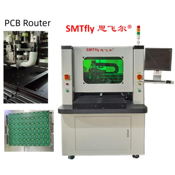 Quality 0.001mm Positioning PCB Router Machine With CCD Camera Alignment And Max Size Of PCB 300mm*330mm for sale