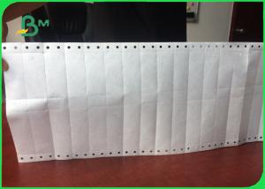  Self Adhesive Fabric Paper Customized 1025D For Barcode Label Printing Manufactures