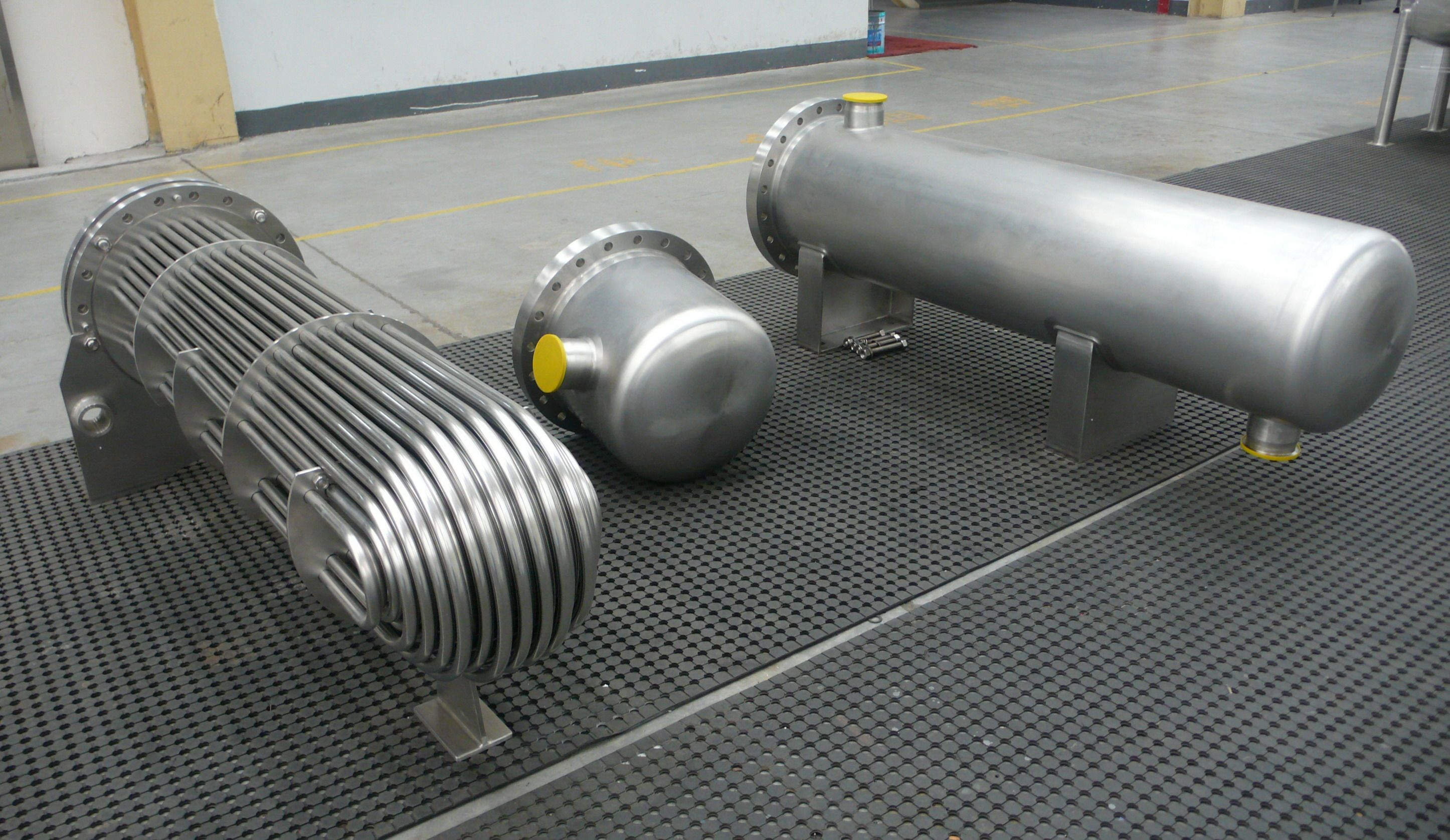 Electroplating Titanium Equipment Titanium Shell Tube Heat Exchanger